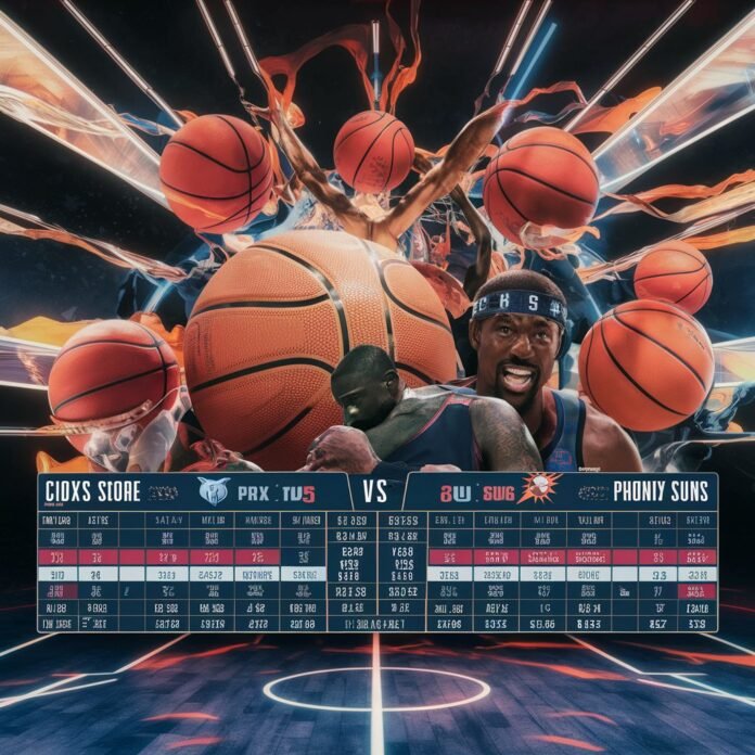 Memphis Grizzlies vs Phoenix Suns Player Stats